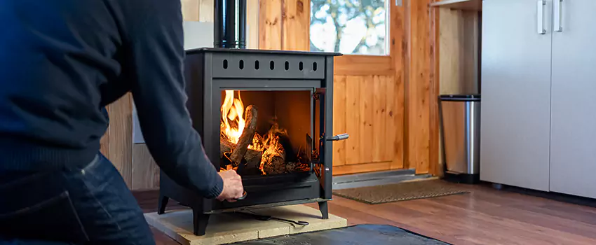 Open Hearth Wood Fireplace Installation in Martinsburg, WV