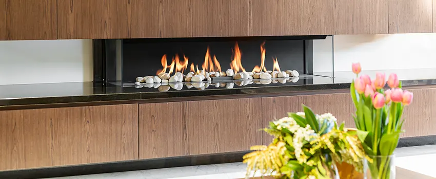 Double-height Fireplace Design Refurbishment in Martinsburg, West Virginia